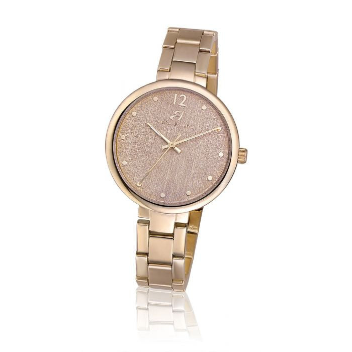 Gold Steel Watch