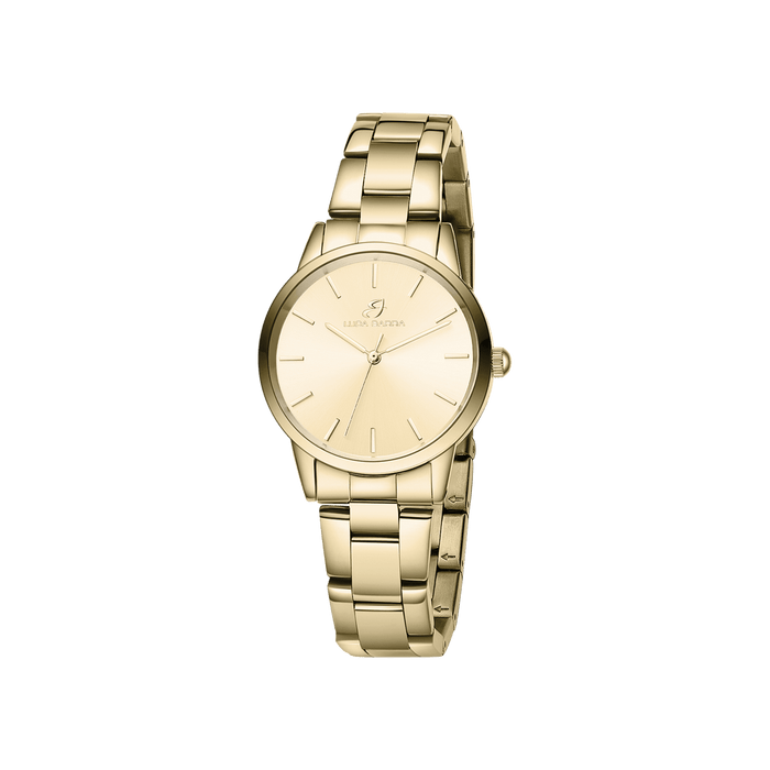WOMEN'S STEEL WATCH IL DORATO WITH GOLDEN STEEL CASE