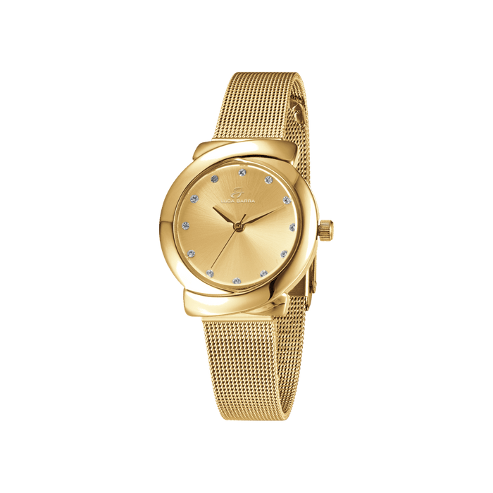 OROLOGIO DONNA IN ACCIAIO CON CASSA IP ROSE
