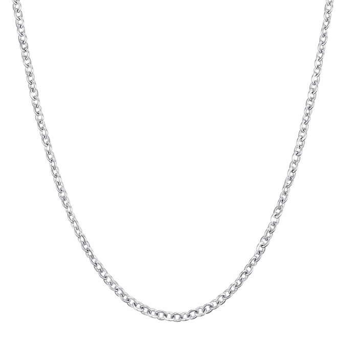 COLLIER FEMME EN ACIER POUR CHARMES