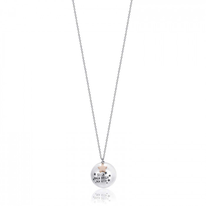 COLLANA CHIAMA ANGELI "SEI LA MAGIA DELLA MIA VITA"