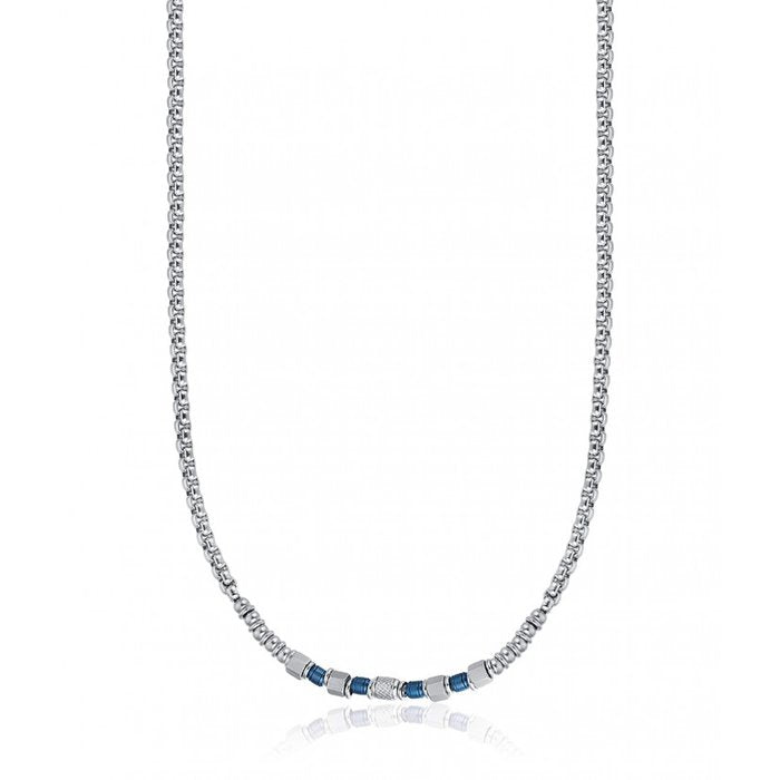 Collana Con Elementi Blu