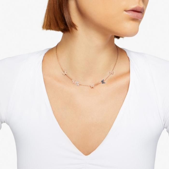 COLLIER PAPILLON PRÉCIEUX
