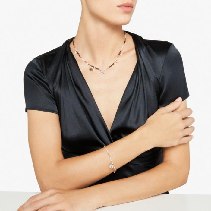 COLLIER LUNE & SOLEIL