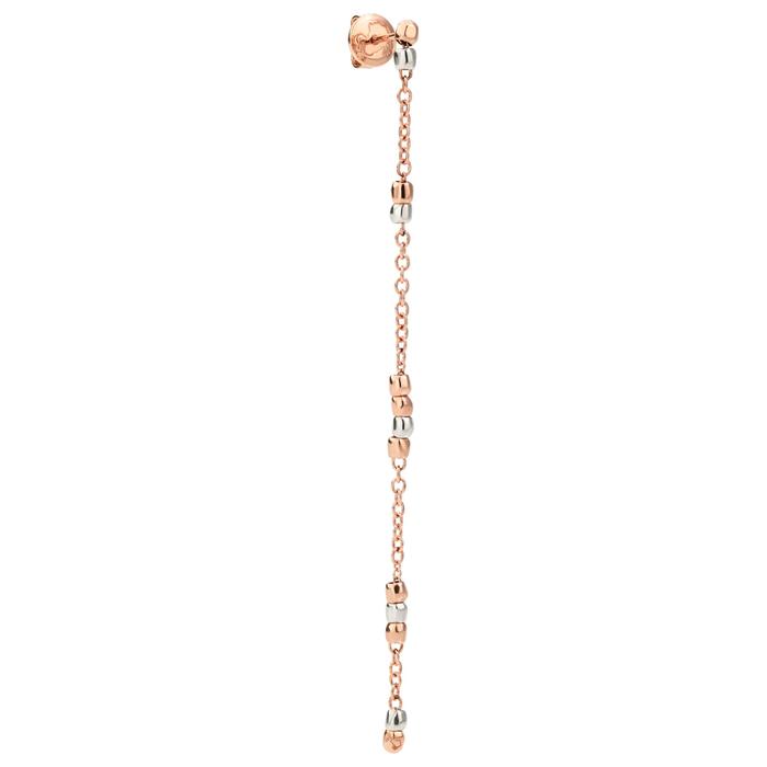 Boucle d'oreille mini grain pendante
