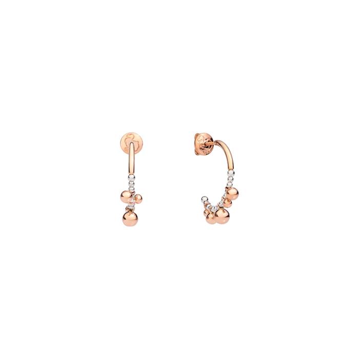 ORECCHINI HOOP BOLLICINE