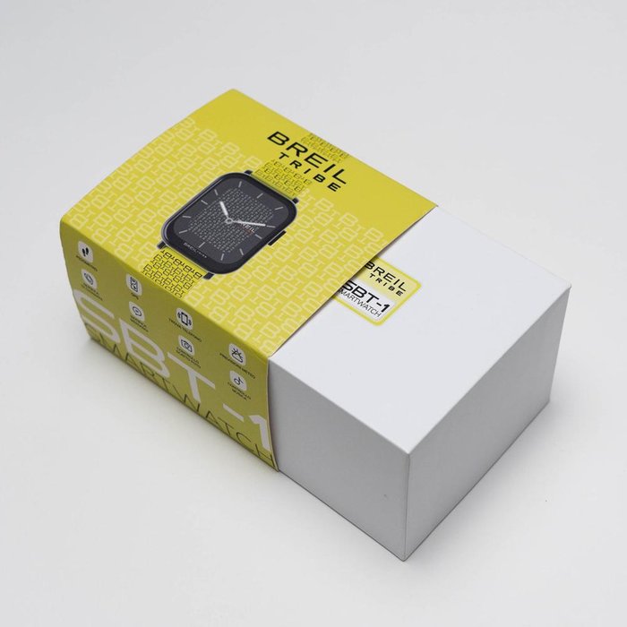 SBT-1 - SMARTWATCH WITH DOUBLE STRAP AND SILVER CASE EW0604
