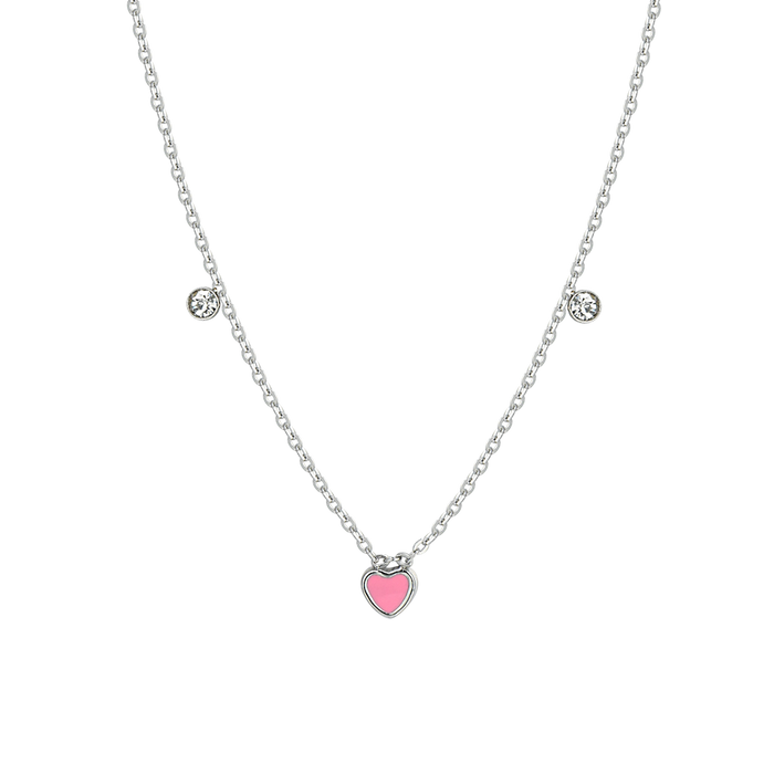 GIRLS HEART STEEL NECKLACE