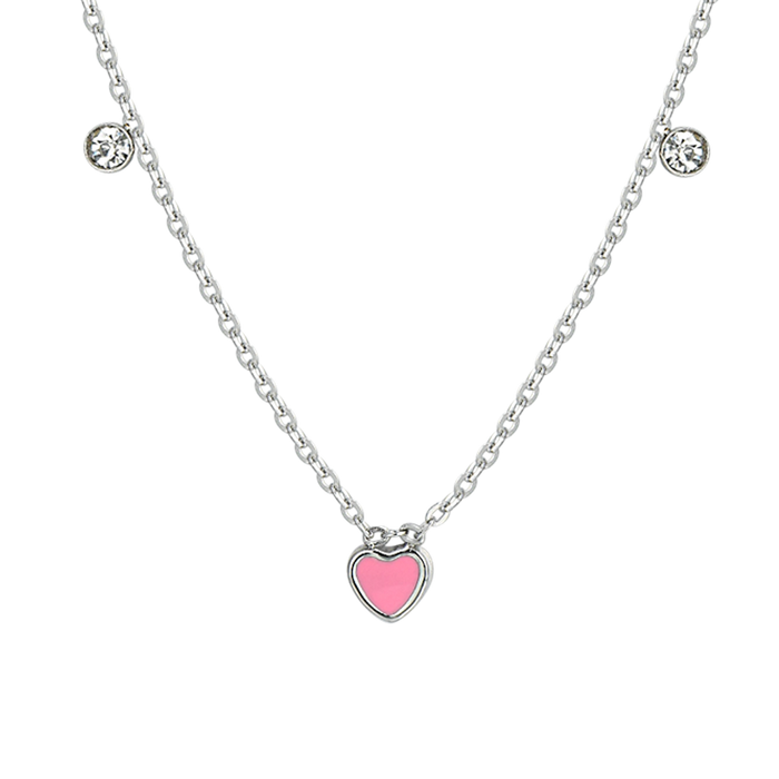 GIRLS HEART STEEL NECKLACE
