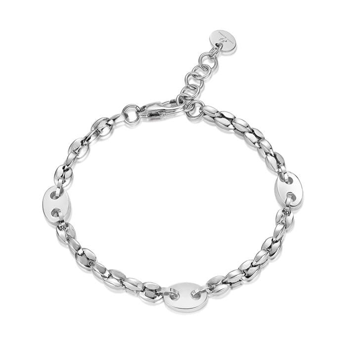 Steel Bracelet With Steel Elements