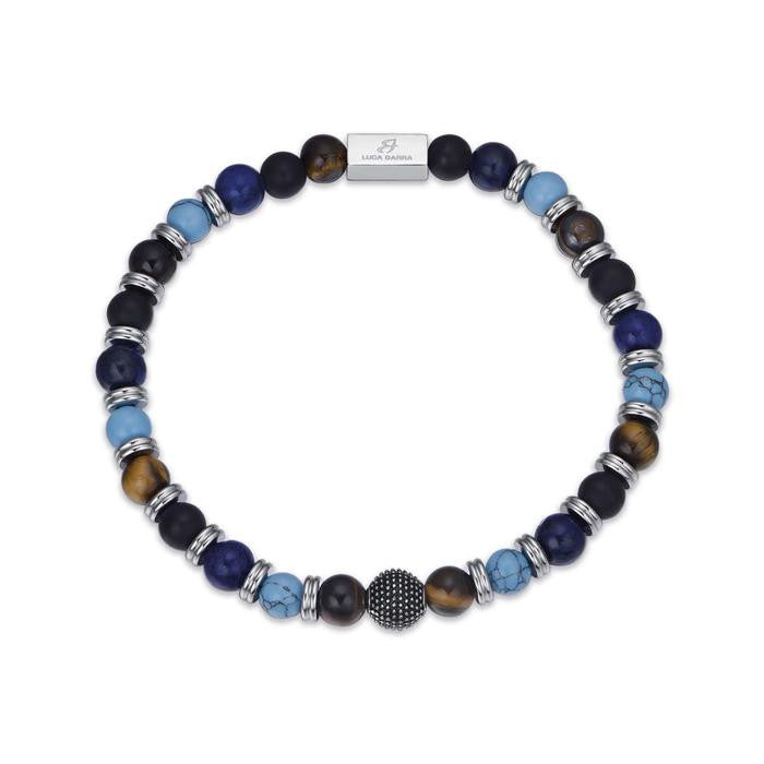 Steel Bracelet With Stones