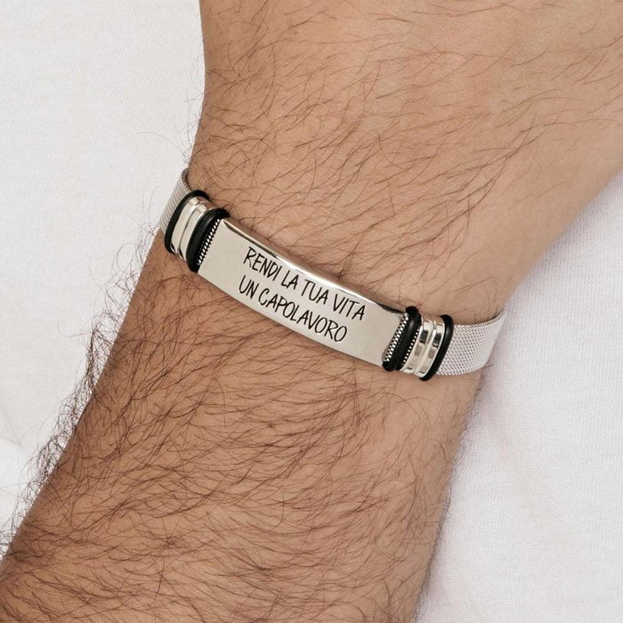 Bracciale in acciaio