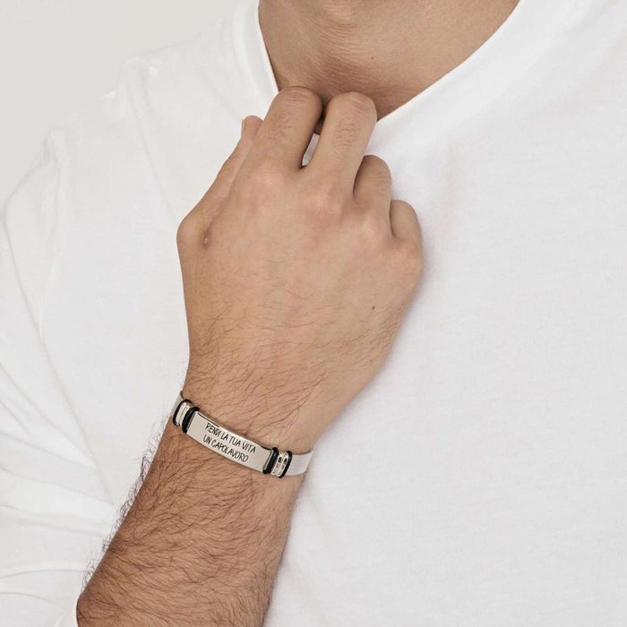Bracciale in acciaio
