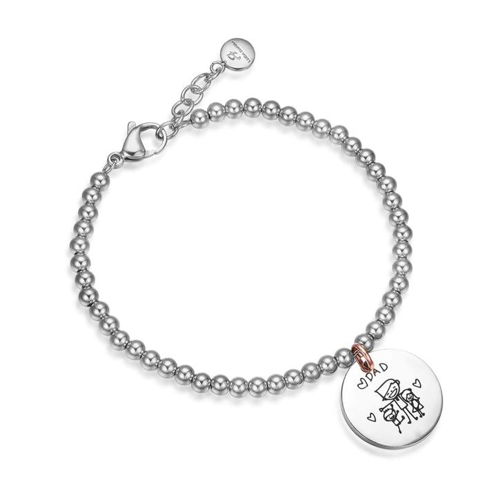 Dad Steel Bracelet