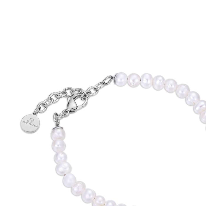 Bracciale Con Perle E Bambino