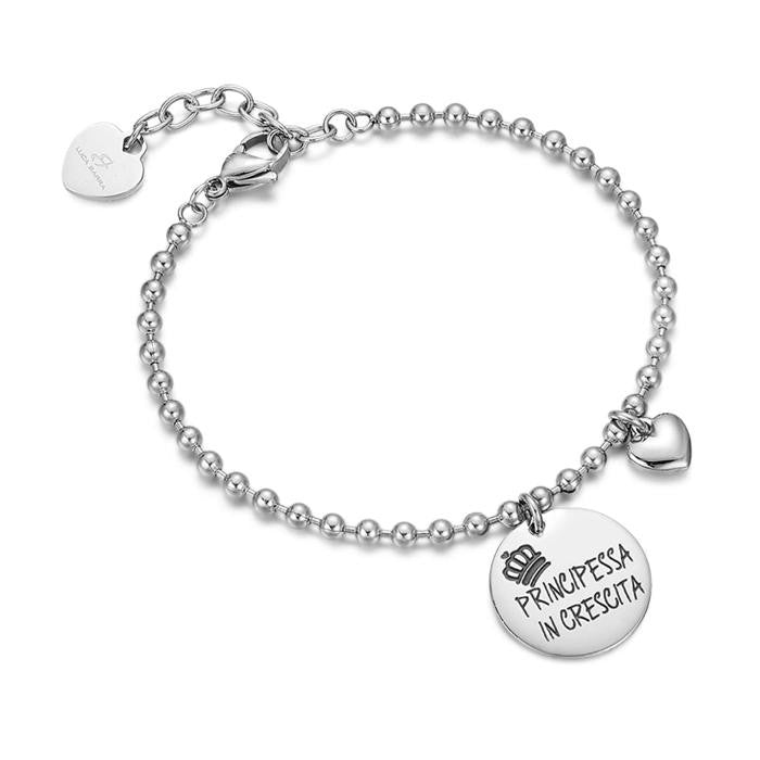 Bracelet avec inscription « Princesse en pleine croissance »