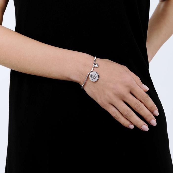 Bracelet avec inscription « Princesse en pleine croissance »