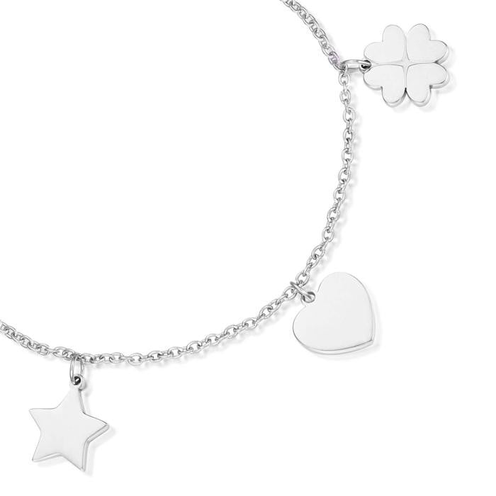Symboles du bracelet en acier
