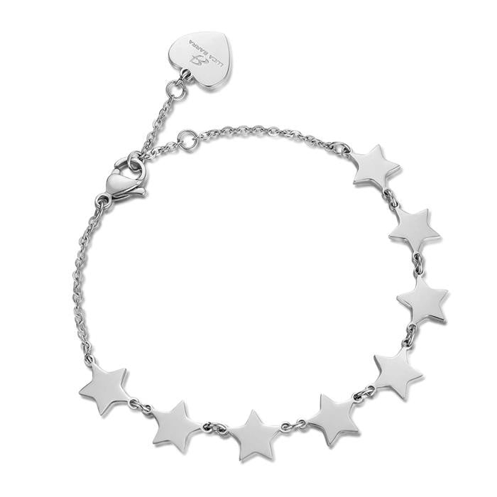 Steel Bracelet With Stars