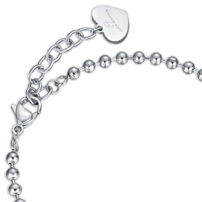 Bracelet en acier avec phrase « Friends Forever »