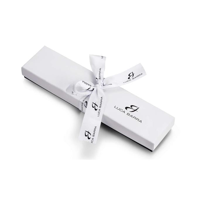 Bracciale In Acciaio Con Angeli Con Cristalli Bianchi