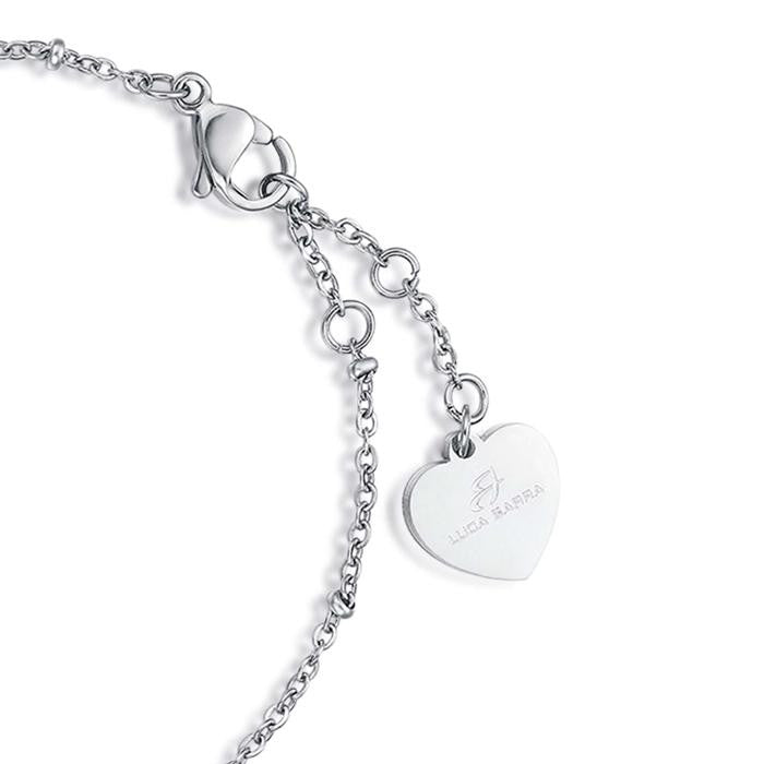 Bracciale In Acciaio Con Stelle E Lune