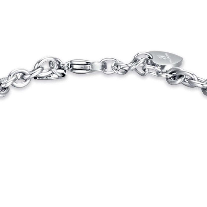 Steel bracelet with star
