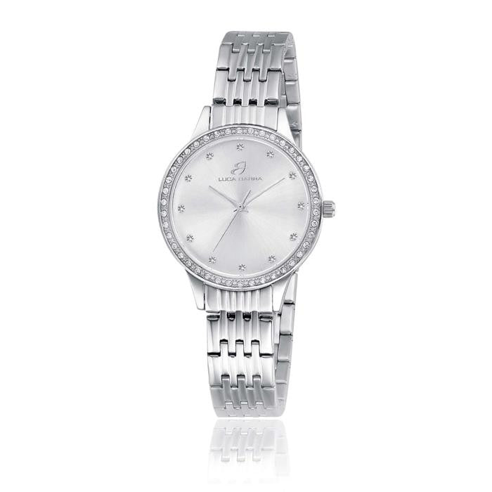 Watch With Steel Case Silver Dial Steel Bracelet
