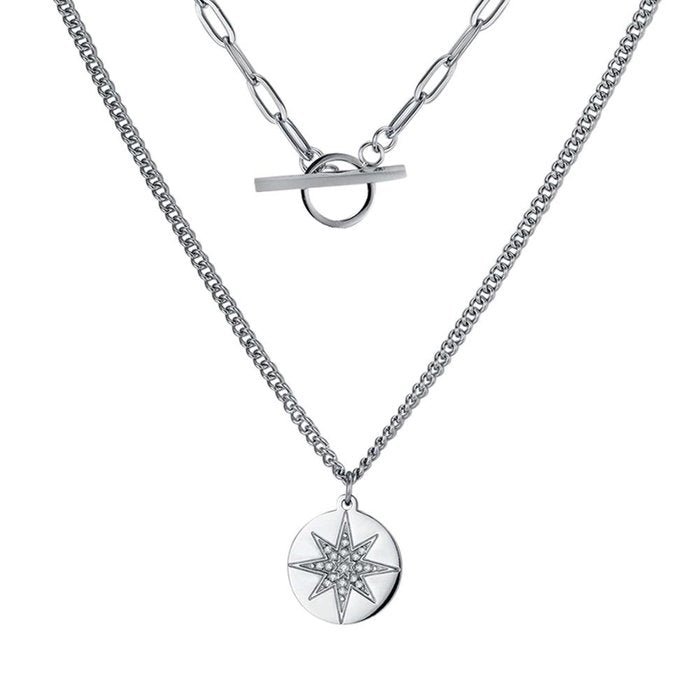 Collana in acciaio