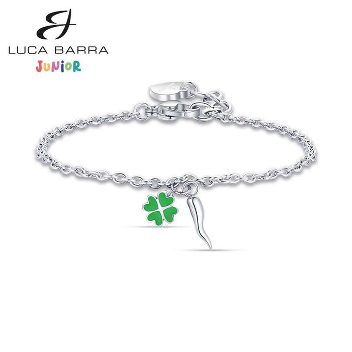 Junior Bracelet with Horn and Four-Leaf Clover