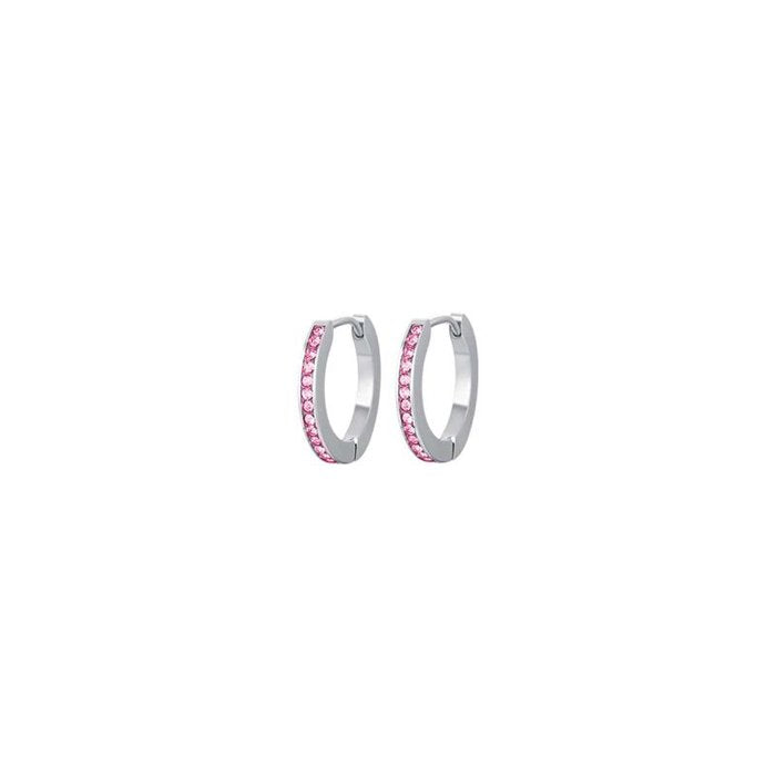 Steel earrings