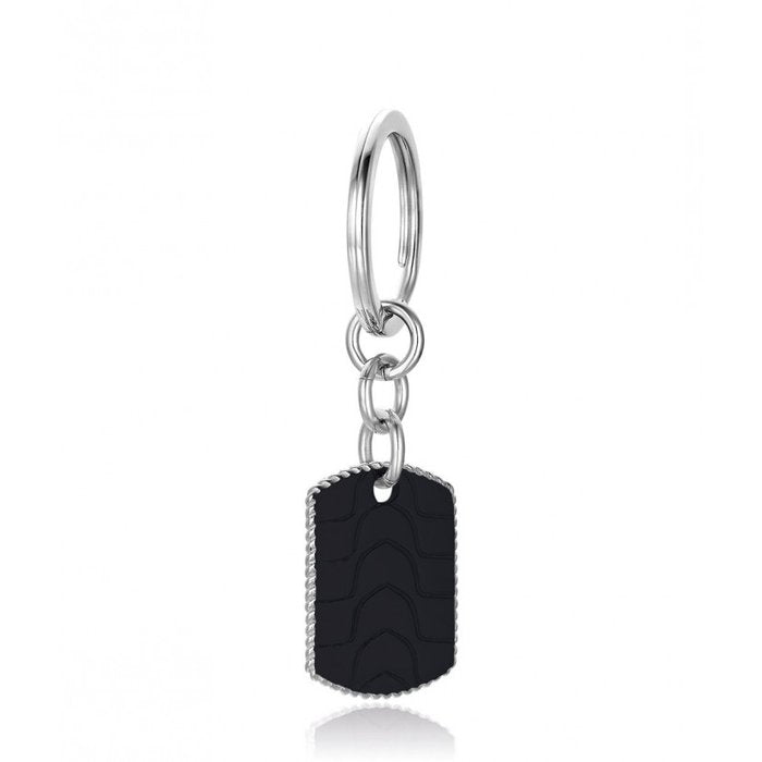 Keychain With Military Plate
