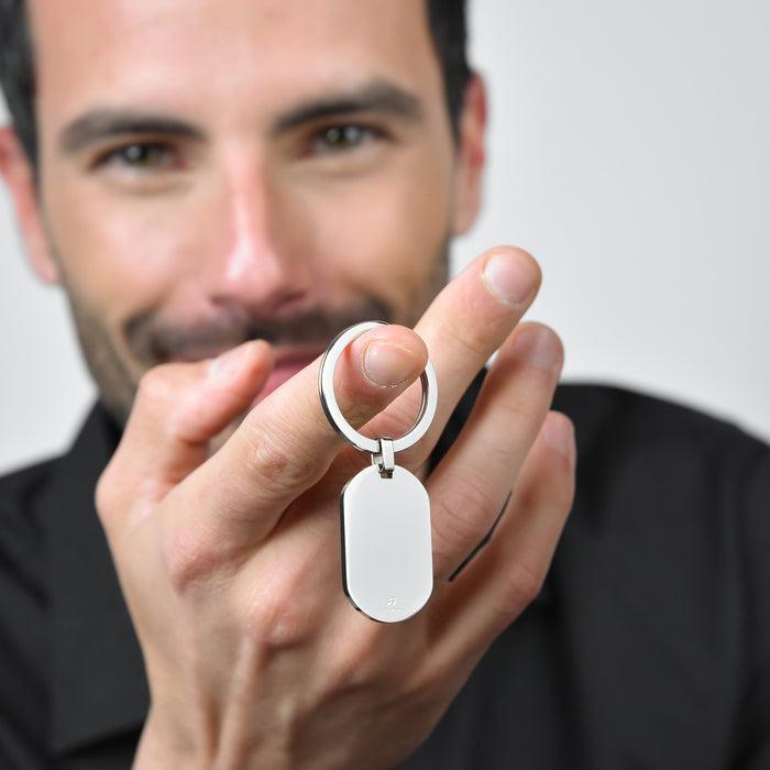 MEN'S STEEL KEY RING