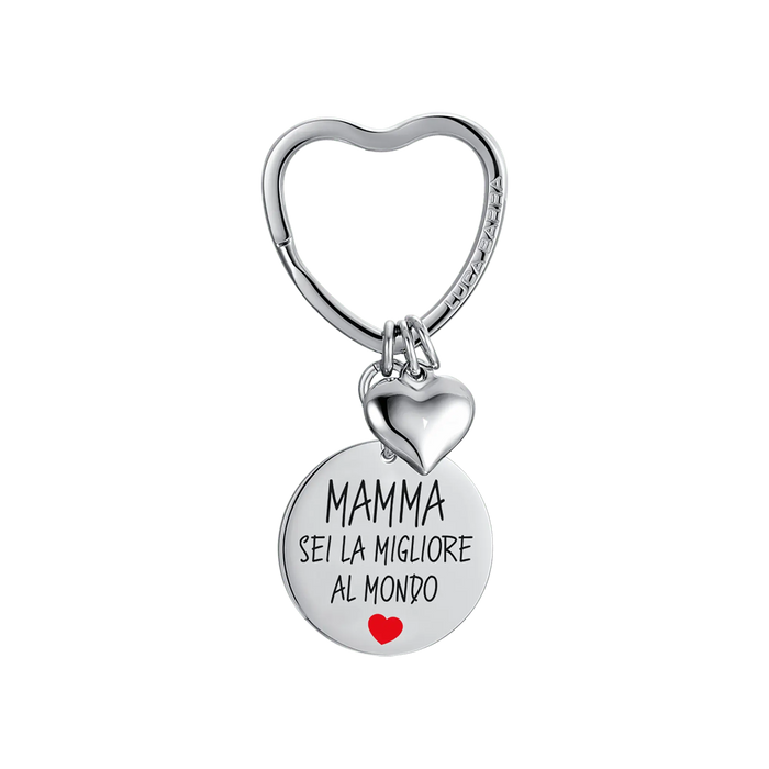 WOMEN'S STEEL KEY RING MOM YOU ARE THE BEST IN THE WORLD