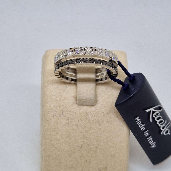 Anello face cube br 0.52 + br neri 0.17