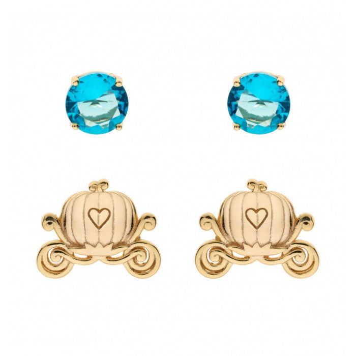CARRIAGE EARRINGS SET
