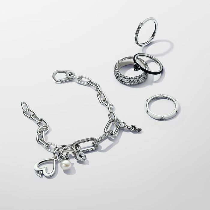 Charm Mini Pendente Keyhole Heart Pandora ME