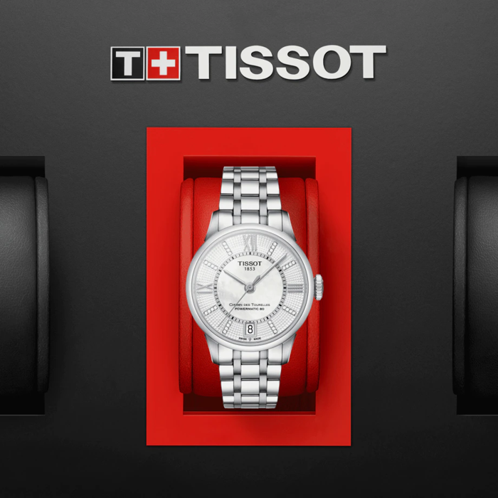 Tissot Chemin Des Tourelles Powermatic 80 Lady