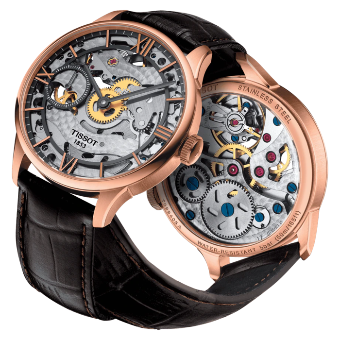 Tissot Chemin Des Tourelles Skelette Mechanical