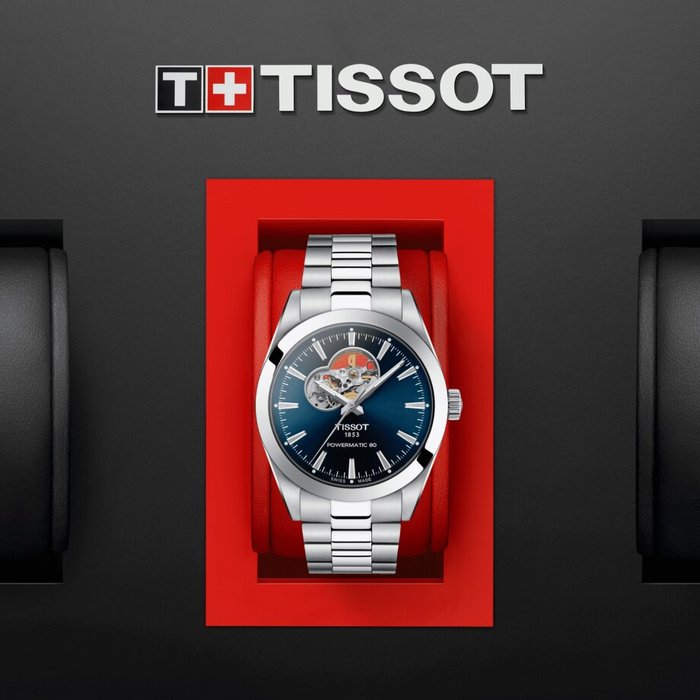 TISSOT GENTLEMAN POWERMATIC 80 OPEN HEART