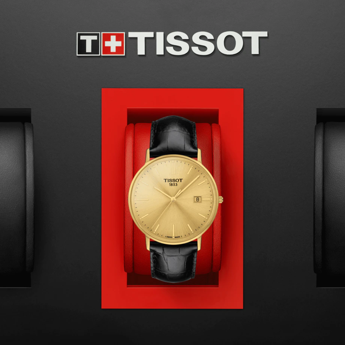 Tissot Goldrun Sapphire Or 18 carats