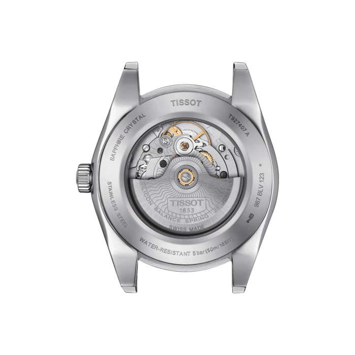 Tissot Gentleman Powermatic 80 Silicium Solid 18K Gold Bezel