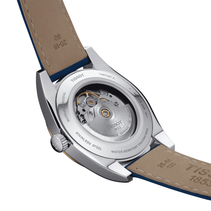 Tissot Gentleman Powermatic 80 Silicium Solid 18K Gold Bezel