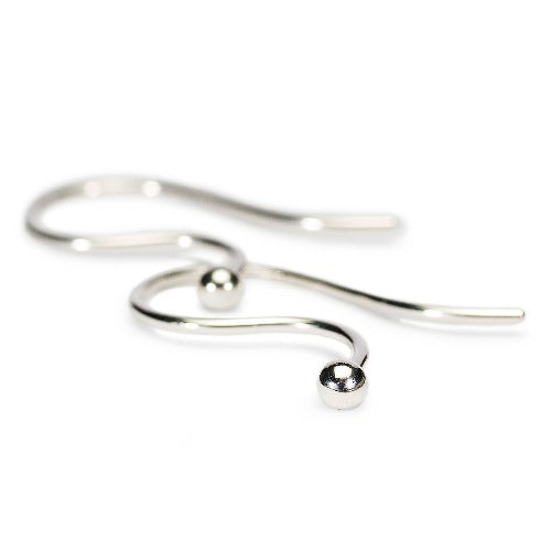Silver ear studs