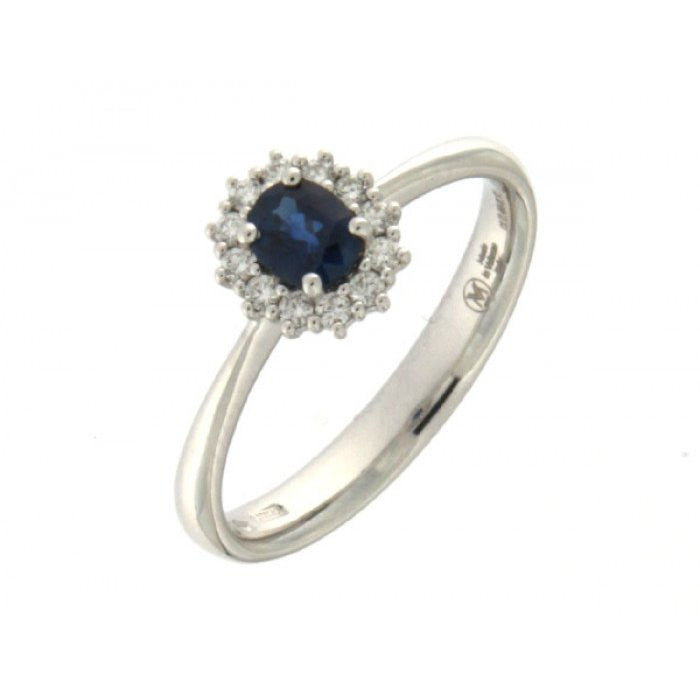 SAPPHIRE AND BR RING