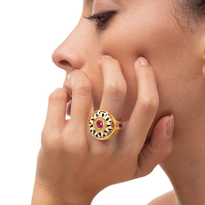 Anello Rosone Loving Sicily