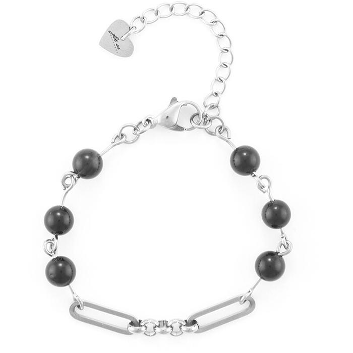Bracciale pietre nere