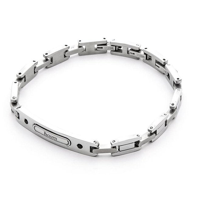 Bracciale maglie con piastra