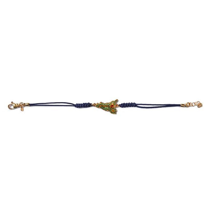 Sicily Lapilli Cord Bracelet