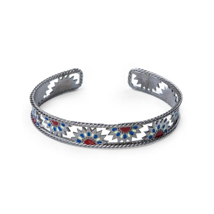 Black Sun Rigid Bracelet